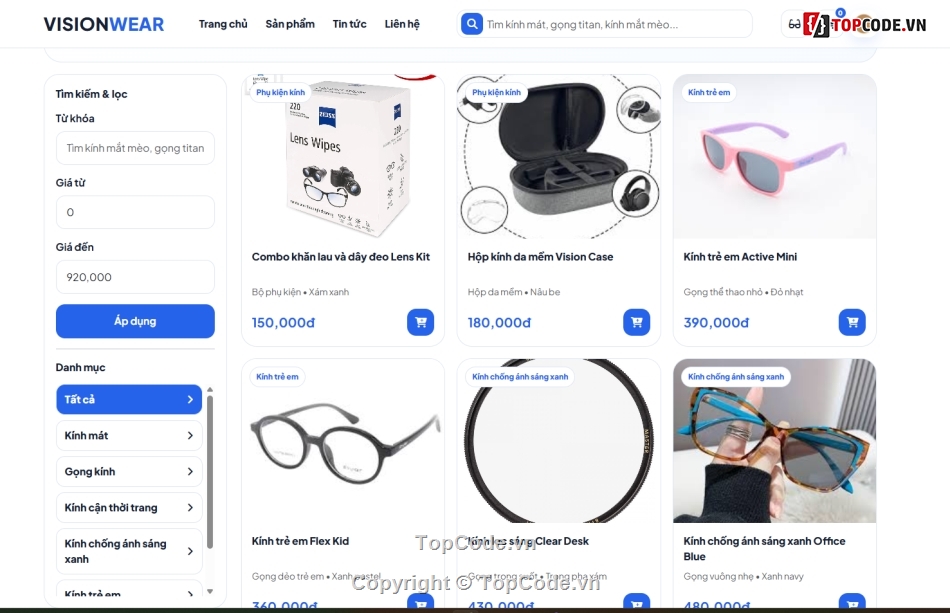 web bán thời trang,bán web,bán